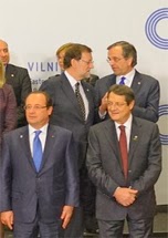 Premier Samaras in Vilnius