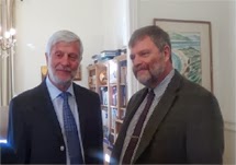 Deutscher  Botschafter zu offiziellem Besuch in der Peloponnes