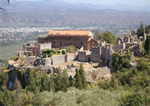 Die zum UNESCO-Welterbe gehörenden griechischen Denkmäler: Die byzantinische Burgstadt von Mystras
