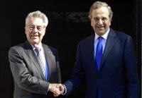 Der österreichische Bundespräsident Heinz Fischer auf offiziellem Besuch in Griechenland