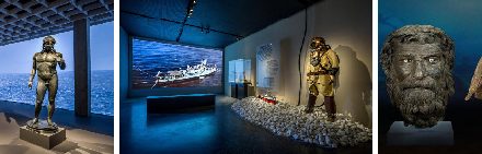 Das Schiffswrack von Antikythera im Antikenmuseum Basel