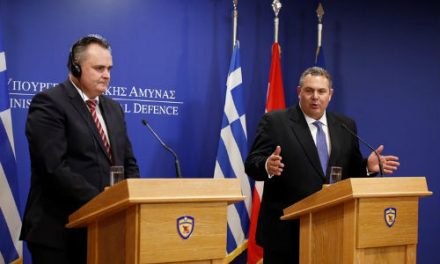 Österreichischer Verteidigungsminister Hans Peter Doskozil zum offziellen Besuch in Athen