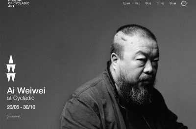 Die Ausstellung von Ai Weiwei im Museum für kykladische Kunst eröffnet