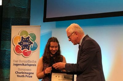 Europäischer Jugendkarlspreis 2016: Griechische SchülerInnen erhalten den 2. Preis