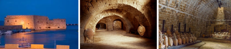 Die venezianische Festung Kules in Heraklion Kreta fürs Publikum geöffnet