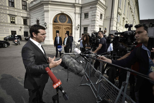 Statement des Ministerpräsidenten Alexis Tsipras nach dem europäischen Gipfeltreffen über die Flüchtlingskrise in Wien (24-09-2016)