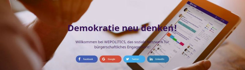 Griechische Startups: WePolitics- eine neue Kommunikationsplattform für Politikinteressierte