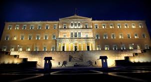 Das griechische Parlamentsgebäude