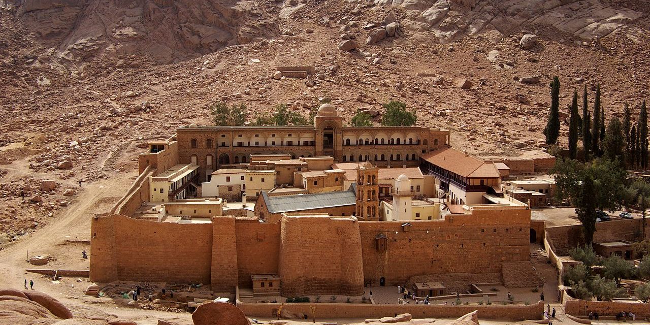 Das Katharinenkloster auf dem Sinai