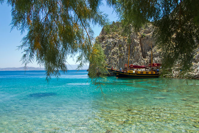 Insel Psérimos:  Eine Insel, die für absolute Ruhe und Entspannung  geschaffen ist