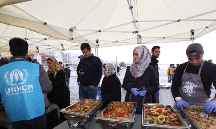 Flüchtlingskochfestival in Athen