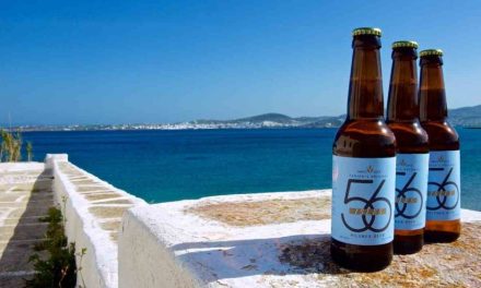 Das Bier „56 Isles Aegean Wit“ aus der griechischen Insel Paros ist eines der sechs besten Biere der Welt