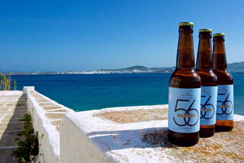 Das Bier „56 Isles Aegean Wit“ aus der griechischen Insel Paros ist eines der sechs besten Biere der Welt