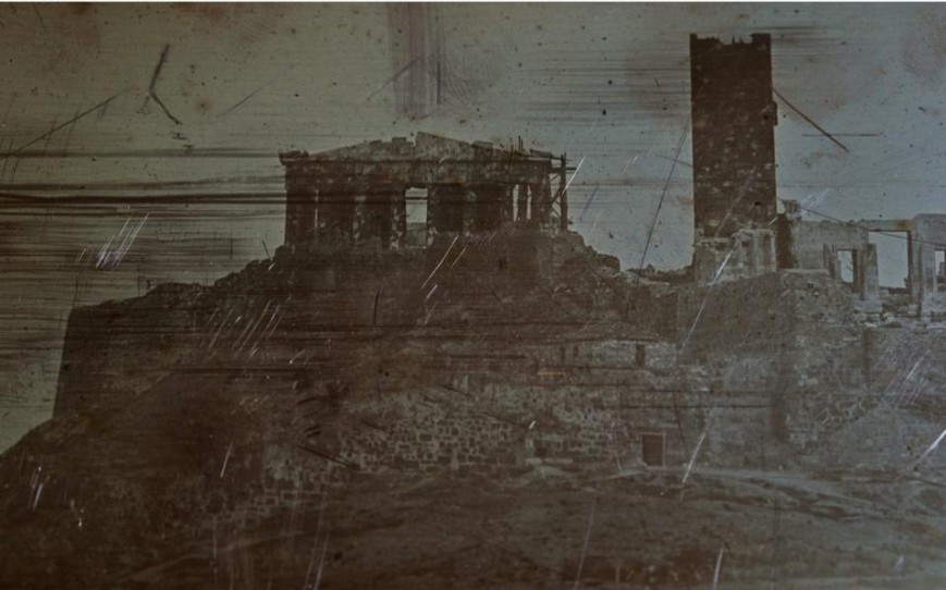 Das erste Foto der Akropolis und seine Geschichte