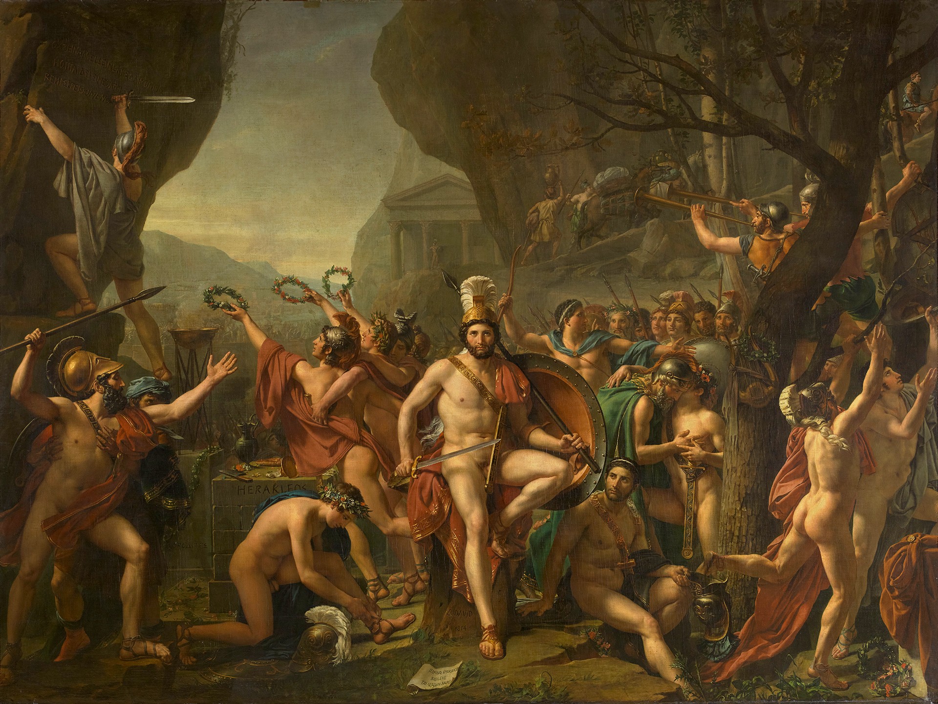 Leonidas in Thermopylae
