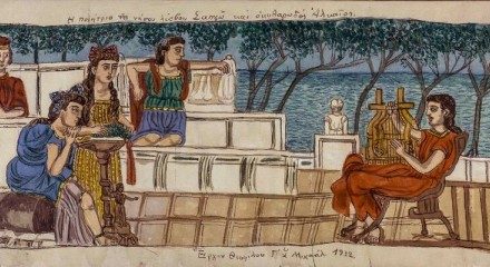 Der Tsolias der Griechischen Malerei