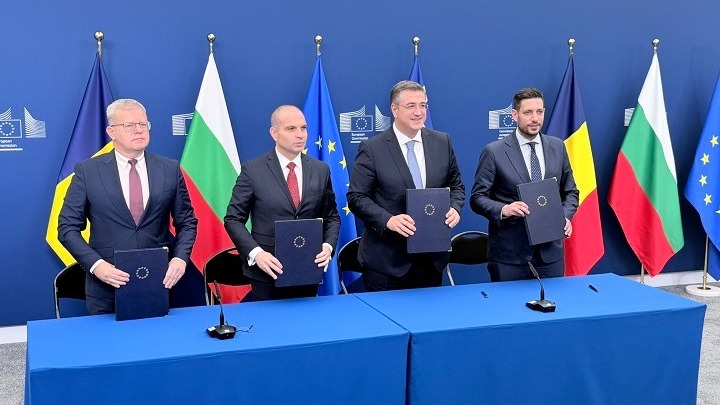 Zusammenarbeit zwischen Griechenland, Bulgarien und Rumänien für den vertikalen Korridor Ägäis–Schwarzes Meer