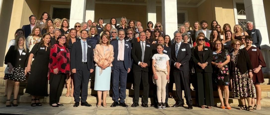 Veranstaltung der Botschaft in Zusammenarbeit mit The Hellenic Initiative Australia zum Thema: ‚Die Rolle griechischer Frauen in der australischen Gesellschaft‘. Bundesparlament, 25. November 2025, Canberra