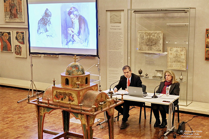 „Athonische Impressionen“: Eine mystagogische visuelle Erfahrung im Byzantinischen und Christlichen Museum Athen