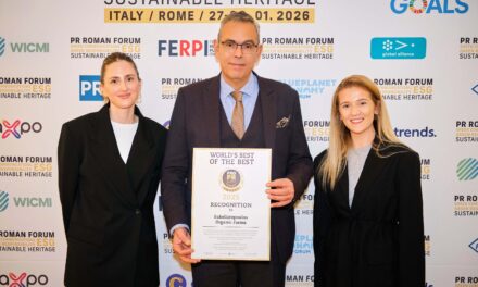 „Weltbester der Besten“ („World’s Best of the Best“) : Die Olivenhaine Sakellaropoulos bei den PRO PR GLOBE ACHIEVEMENT AWARDS 2025 ausgezeichnet