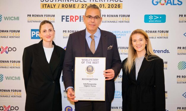 „Weltbester der Besten“ („World’s Best of the Best“) : Die Olivenhaine Sakellaropoulos bei den PRO PR GLOBE ACHIEVEMENT AWARDS 2025 ausgezeichnet