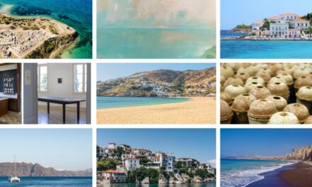 Kunstvolle Sommerferien auf den griechischen Inseln, Teil 4/4 (Spetses, Skiathos, Ios, Santorin)